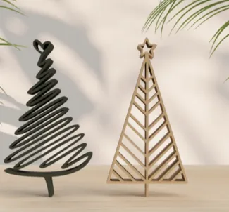 Christmas tree 2d