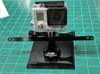 MTB Race Plate GoPro Mount