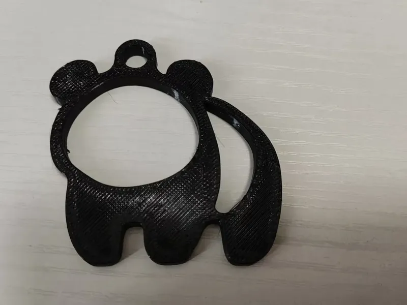 熊猫钥匙扣