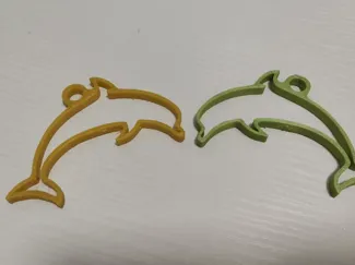 海豚钥匙扣