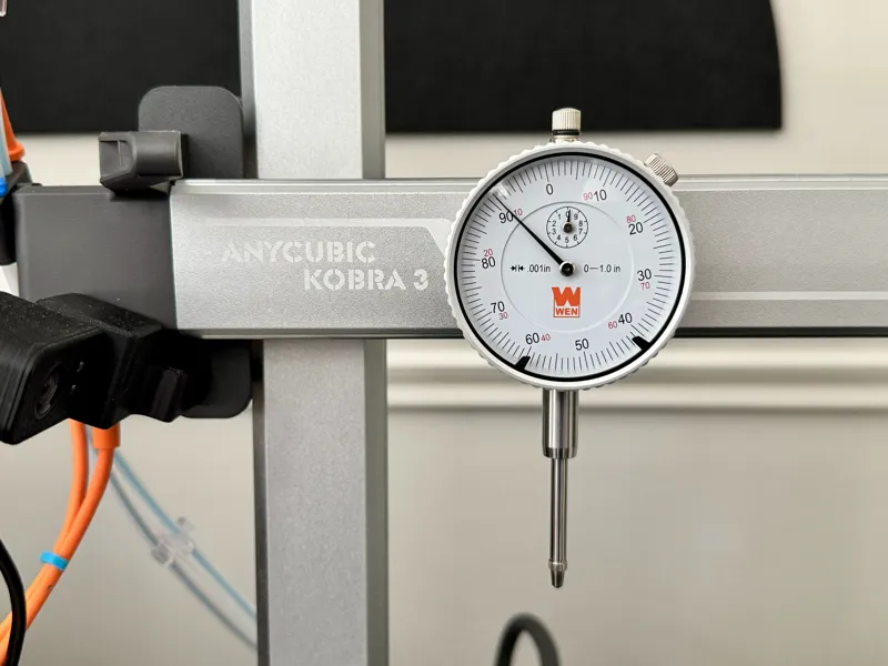 Anycubic Kobra 3 X-axis Dial Indicator Mount