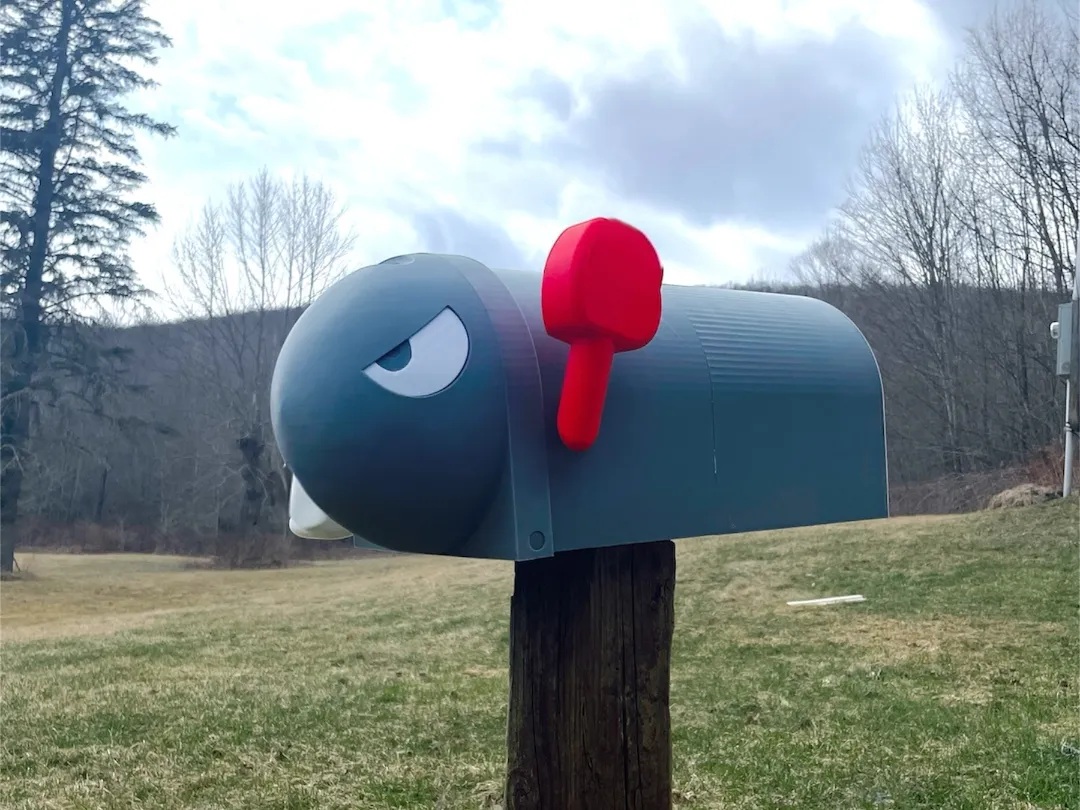 Bullet Mailbox Mario Bill