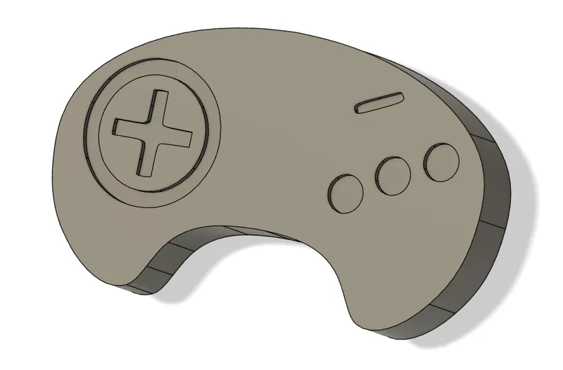 Sega Megadrive Controller Drawer Knob