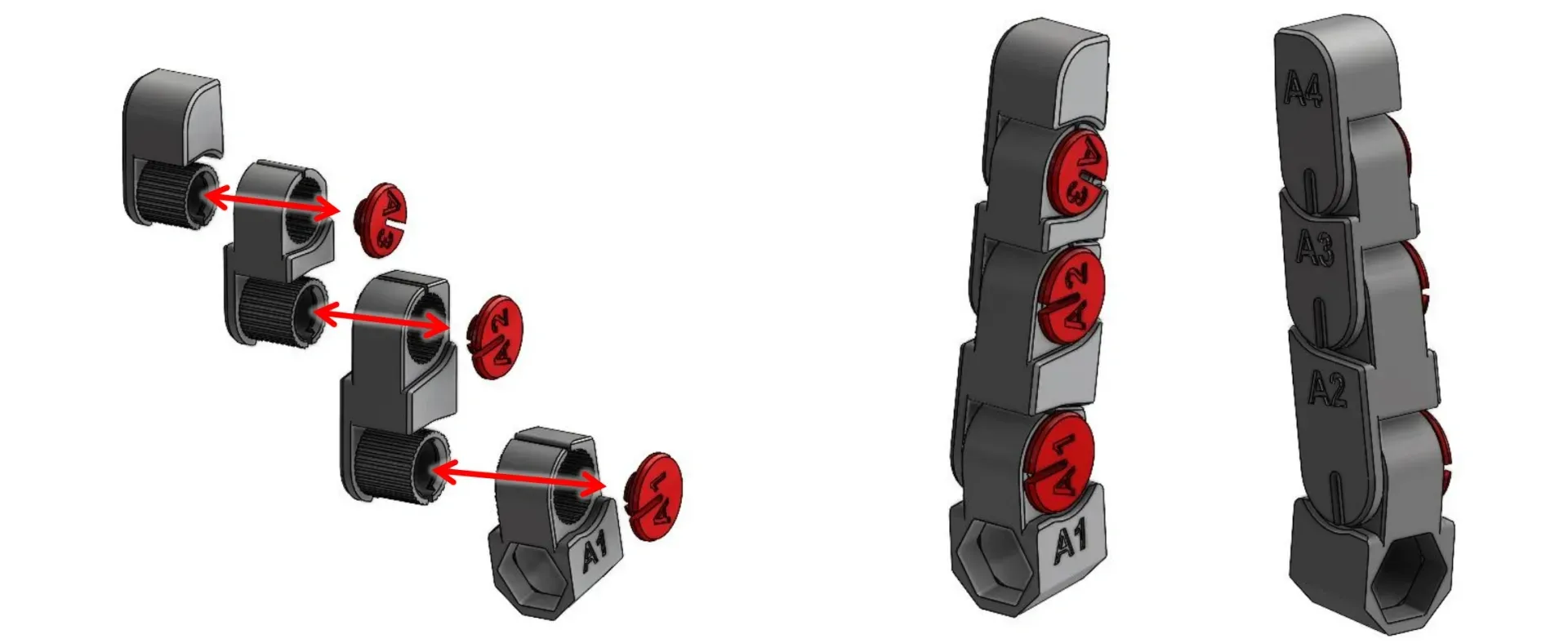 Articulated Robotic Arm (Right Hand) Display Stand Remixed by FxxkSky ...