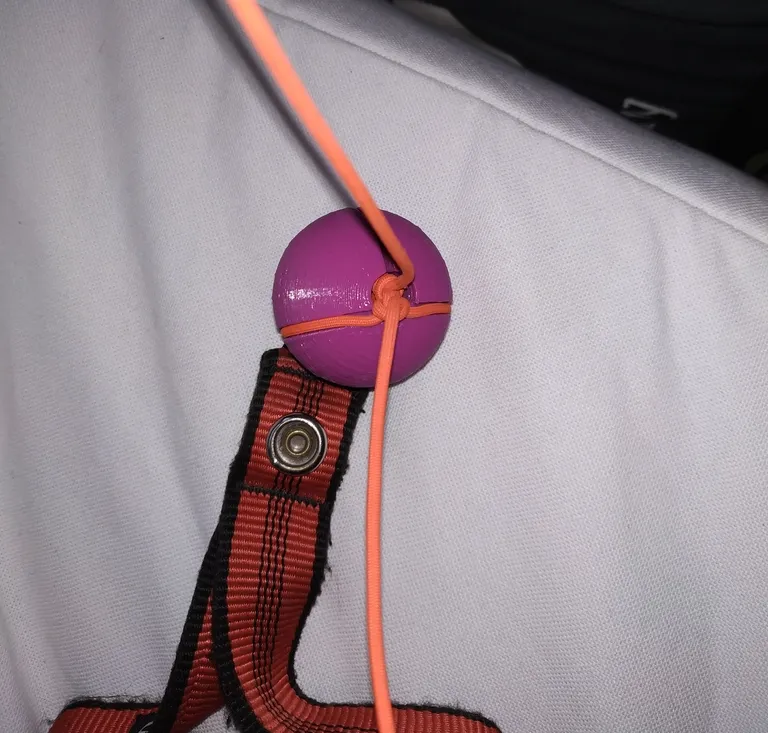 Paragliding brake handle 