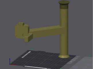 A1 Mini top 2 spool holder 45