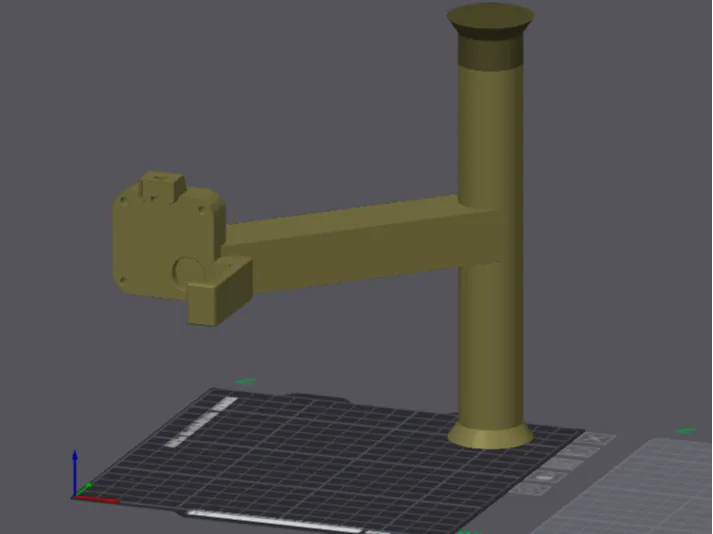 A1 Mini top 2 spool holder 45