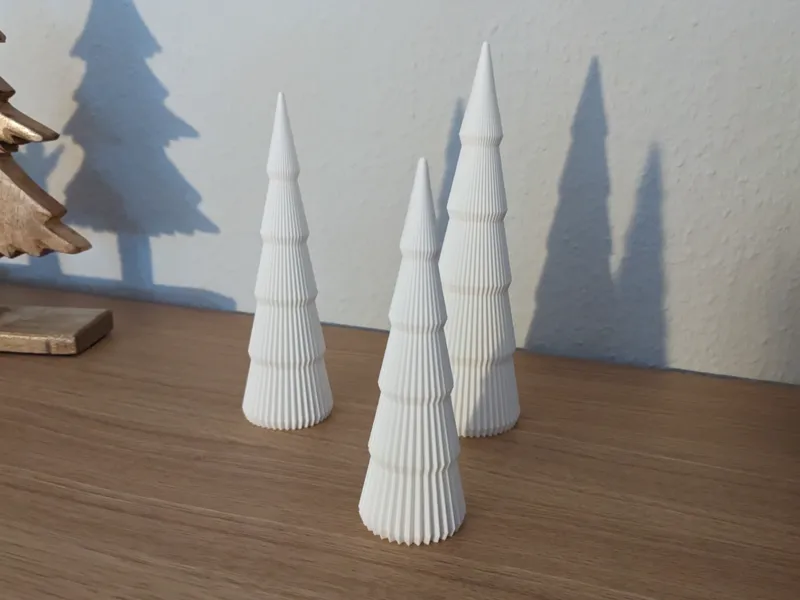 Minimalist Christmas Trees in Scandinavian Design