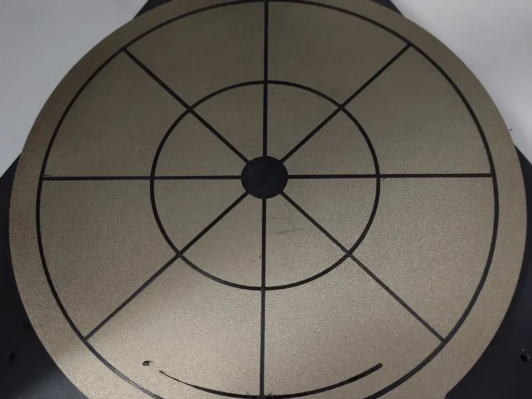 FLSUN SR Bed leveling pattern