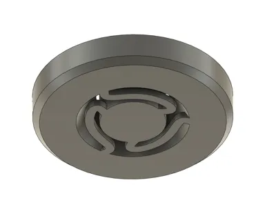 Print-In-Place Button-face concept