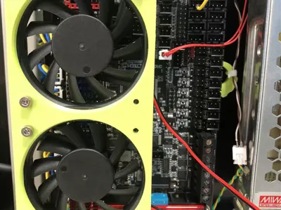 Octopus Motherboard 6010 Fan Cooling Bracket