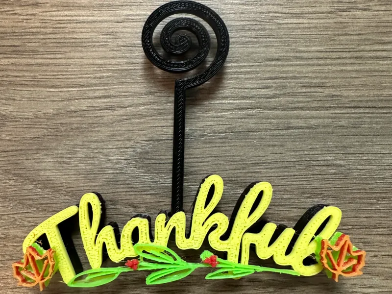 Thankful Photo Holder