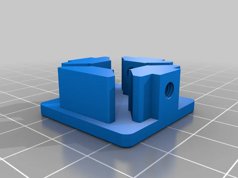 28mmx28mm aluminium profile extrustion endcap