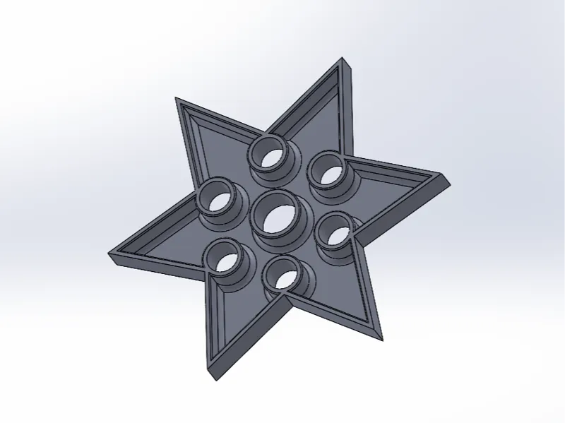 Shuriken Cookie Cutter