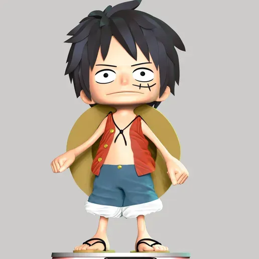 Luffy after gear third