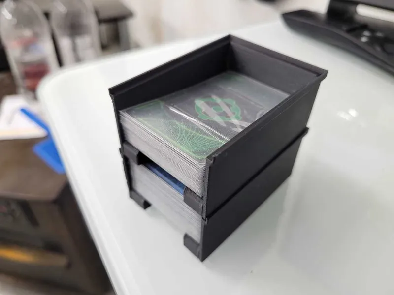 Stackable Card Tray for US and Euro Mini and Std
