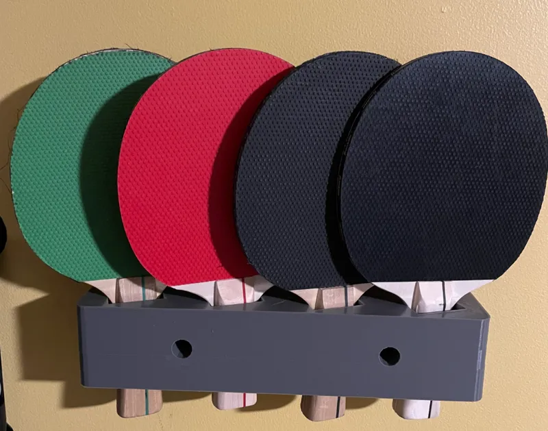 Ping pong wall mount
