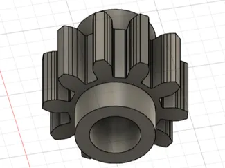 Kolečko 10zubu model