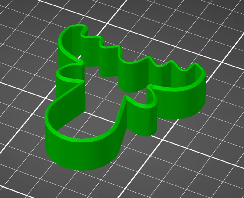reindeer Christmas cookie cutter 