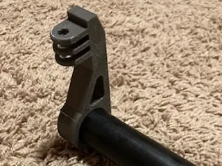 Support GoPro pour réplique sniper airsoft