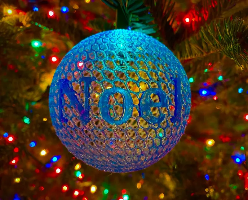 Twinkle Light Christmas Tree Ornament