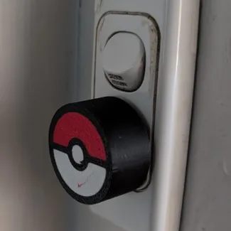 Poke Ball Themed Dimmer Knob