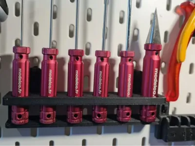 Skadis holder for Modelco.fr screwdriver set