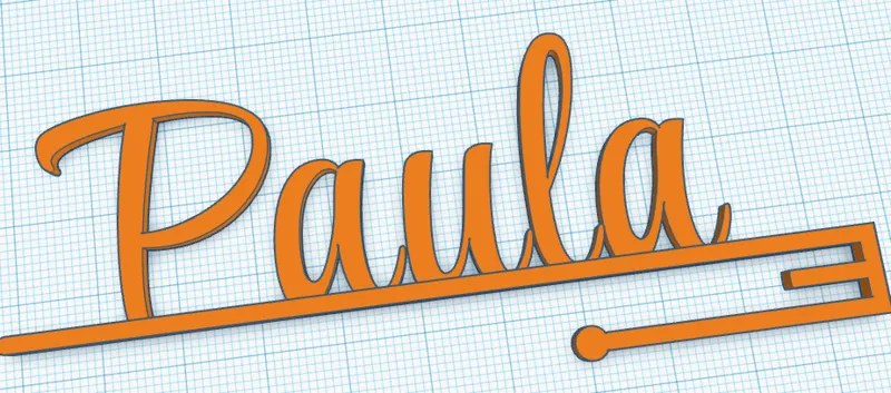 Napkin Holder Name Plate 