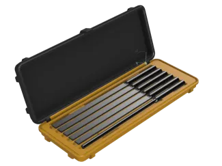 Case for sanding/filing sets