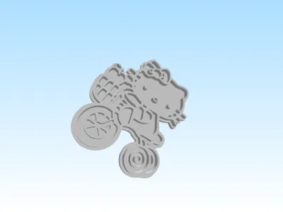 Hello kitty cookie cutters