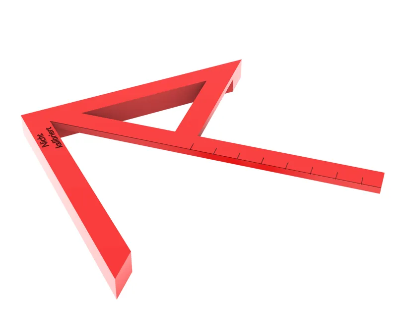 Zentrierwinkel 100 mm - Centering bracket 100 mm