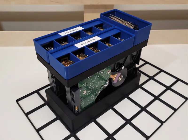 Gridfinity 3.5" HDD Storage
