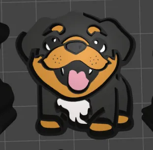 Bernese Mountain Dog Keychain,  Dog Lovers