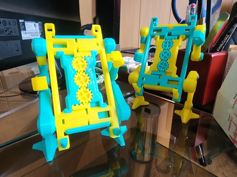 Mech phone stand