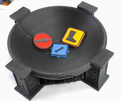 Clank! tokens with Bank - Brzdęk!