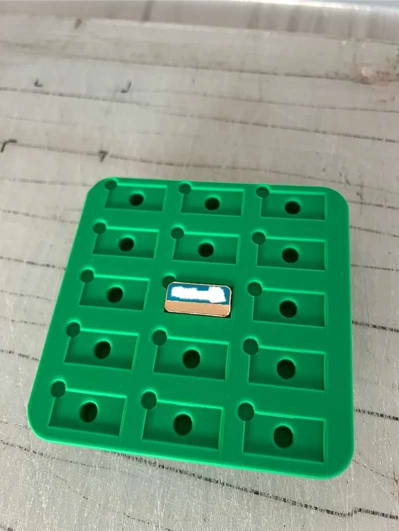 Lazer Engraving Nametag Table