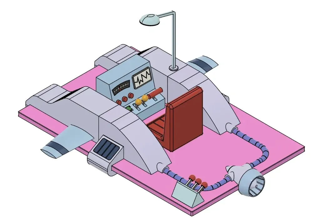 ドラえもん Doraemon-Nobita and the Robot Kingdom-2002-Time Machine