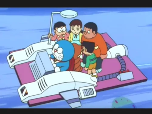 ドラえもん Doraemon-Nobita and the Robot Kingdom-2002-Time Machine