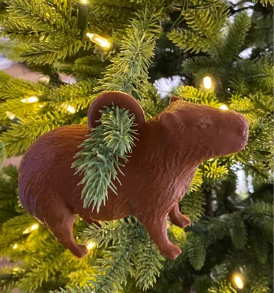 Capybara ornament