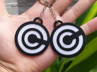capsule corp dragon ball KEYCHAIN