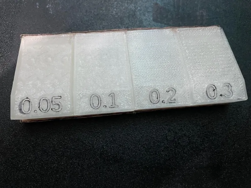 Layer Height Example