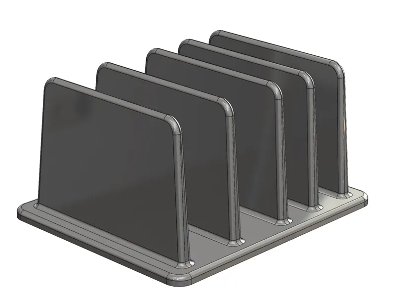 Laptop stand for larger laptops
