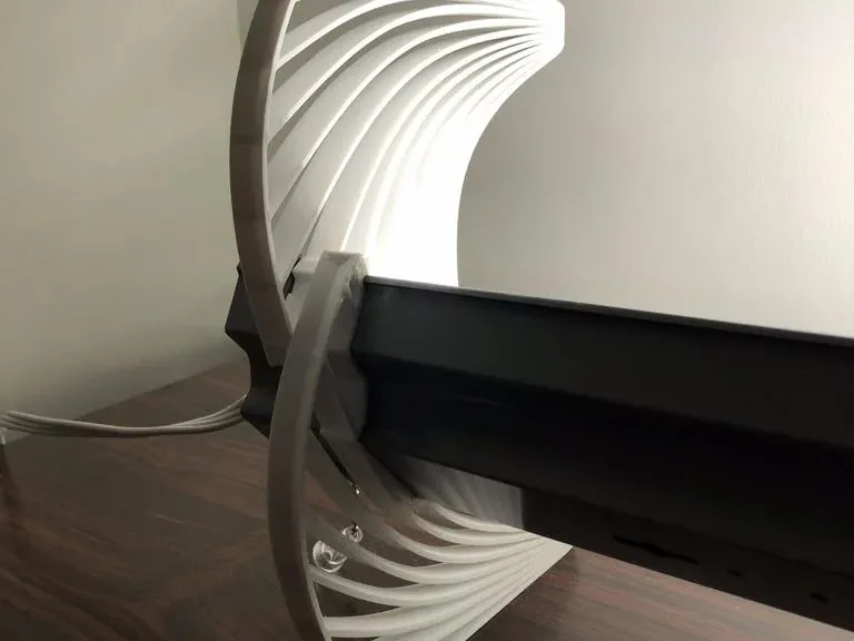 Desk and Wall Lamp Stand