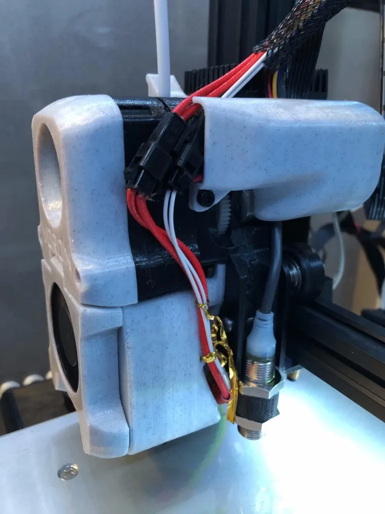 Ender 3 Voron Afterburner Stock Extruder Motor Mod