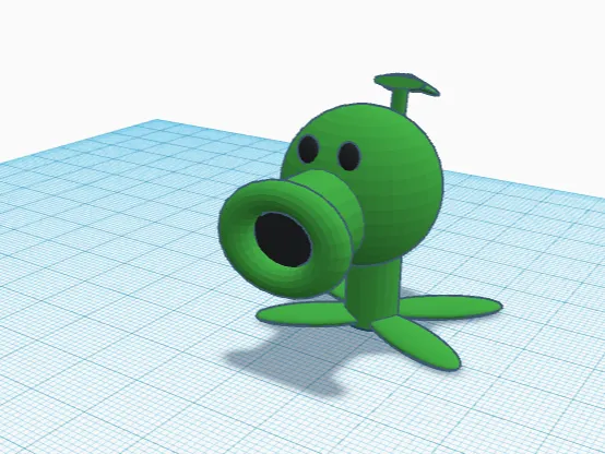 Peashooter from PVZ
