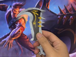 德莱文的指尖旋转飞斧-双片斧