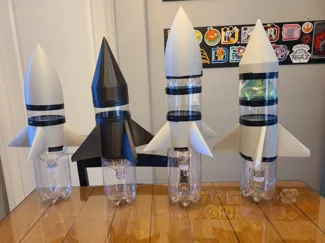 "Drill" Bottle Rocket Parts