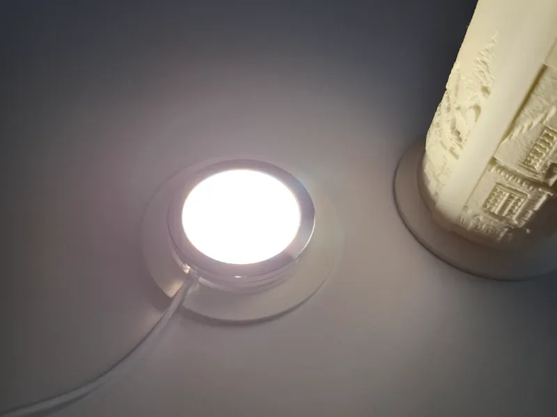 Base and Lid for the Christmas Lamp - Regis