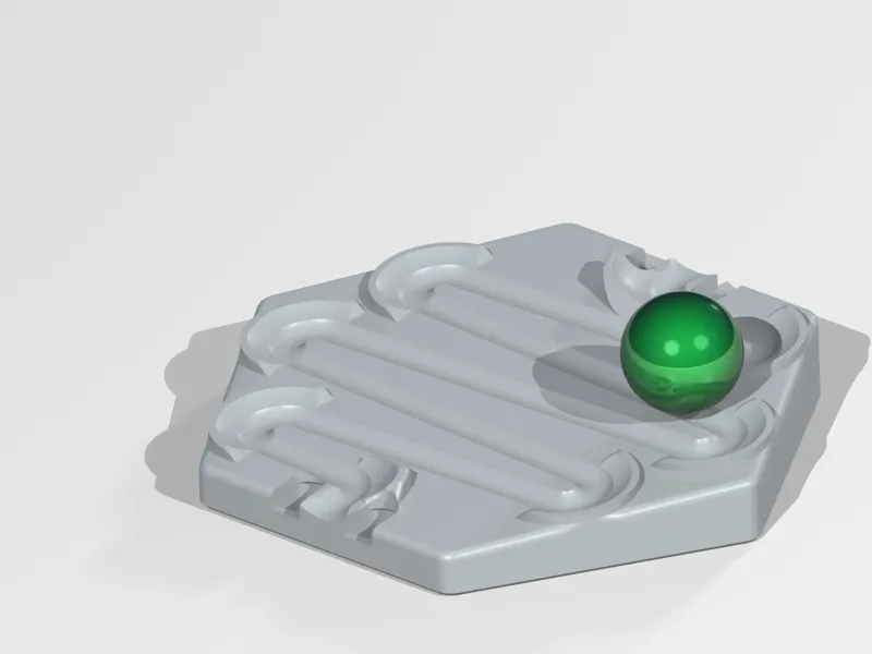 Wild Mouse for a marble run