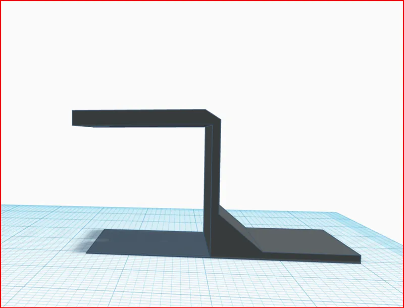 Headphones stand for your desk (for desk of 18 mm)